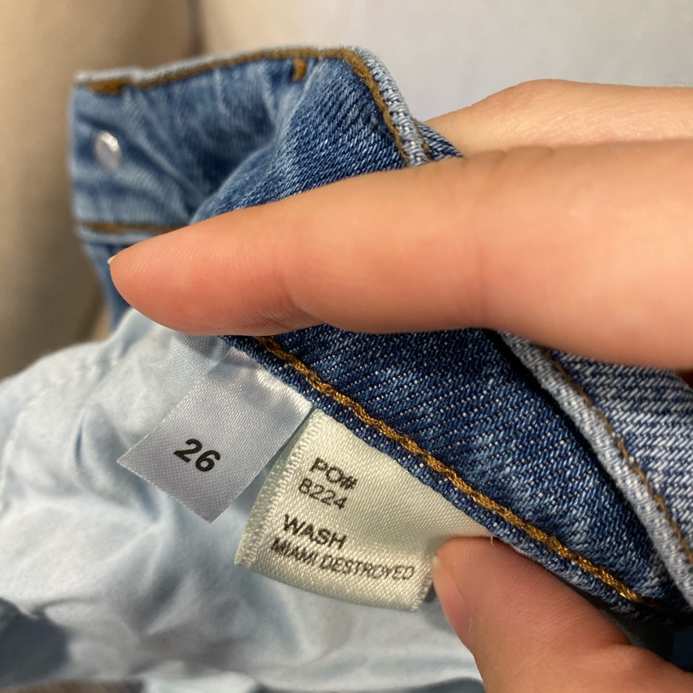 Reformation high & skinny jeans in Miami Destoryed - Picture 5 of 6